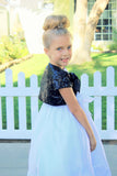 Sequins Mesh Capes Junior Flower Girl Bolero Jacket Special Beauty Pageants Princess Cape Cover Up